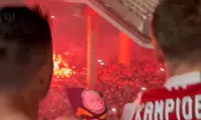 Thumbnail for article: Mooie beelden: Ajax-selectie viert feest met de fans buiten de Arena