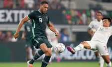 Thumbnail for article: Dessers start voor de eerste keer bij Nigeria en scoort, maar verliest van Mexico