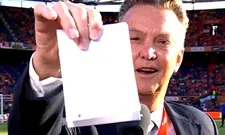 Thumbnail for article: Van Gaal toont 'heel lief kaartje' van Kuip-medewerkers na stevige kritiek