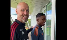 Thumbnail for article: Ten Hag pronkt in Manchester met Malacia: "Bringing the first signing"