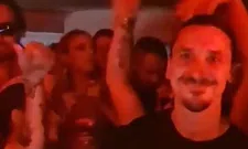 Thumbnail for article: Mooie beelden: Ibrahimovic geniet met volle teugen van muziek in nachtclub