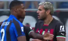 Thumbnail for article: Derby di Milano ten top: Dumfries betrokken in opstootje met Hernández 