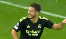 Thumbnail for article: GOAL: Hazard vervangt Benzema en doorbreekt impasse met 0-3 tegen Celtic