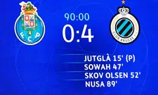 Thumbnail for article: Club Brugge evenaarde tegen Porto eigen record in de Champions League 