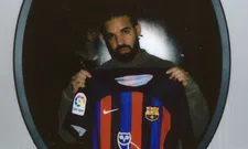 Thumbnail for article: Buitenspel: Logo van rapper Drake prijkt op Barça-shirt tijdens El Clásico