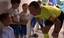 Thumbnail for article: Kindergeluk in de Cegeka Arena, kleine fan van KRC Genk steelt de harten