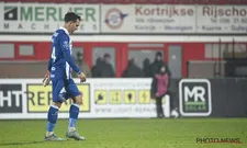 Thumbnail for article: Kums (KAA Gent) na rode kaart tegen KV Kortrijk: “Ik raakte gewoon de bal”