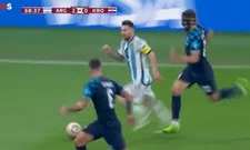 Thumbnail for article: Ongekend, Messi speelt defensie Kroatië dronken, Argentinië op weg naar finale