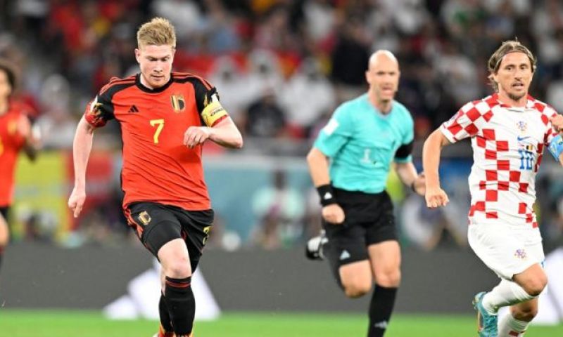 Kevin De Bruyne staat niet te kijken van de WK-uitschakeling van België