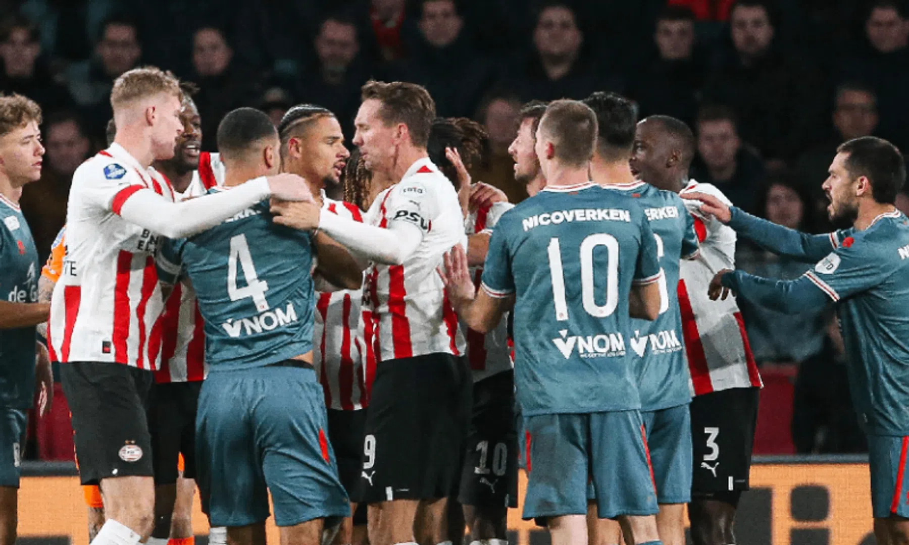 PSV stelt teleur tegen Sparta