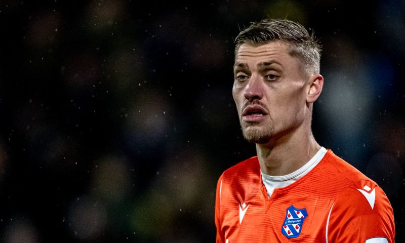 Noppert reageert na de wedstrijd van Heerenveen