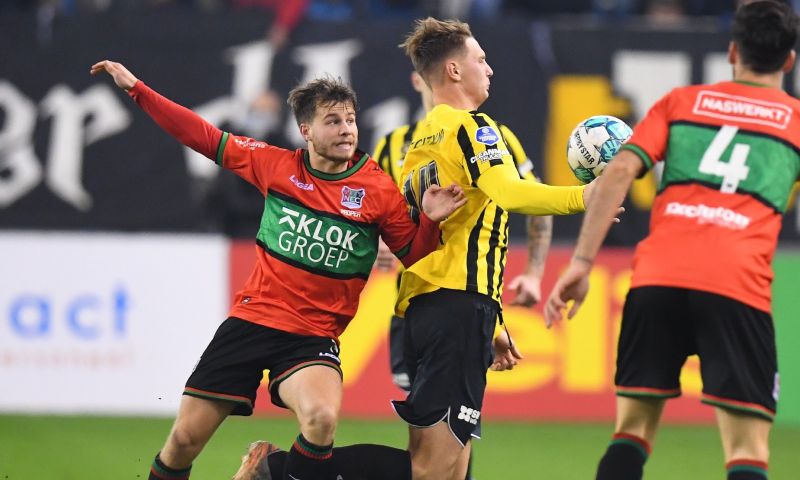 Vitesse heeft niet van NEC gewonnen in de Gelderse derby