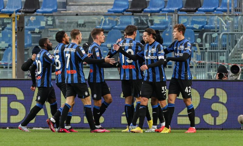 Atalanta plaatst zich voor kwartfinales Coppa Italia