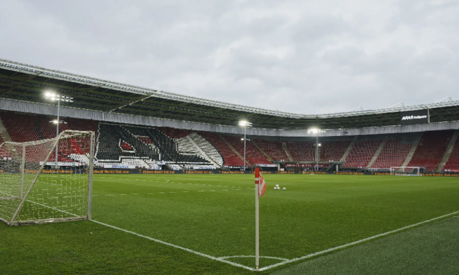 De opstellingen van AZ en Fortuna Sittard