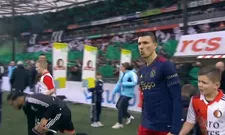 Thumbnail for article: Geweldige beelden uit De Kuip: Feyenoord en Ajax betreden met knallen het veld