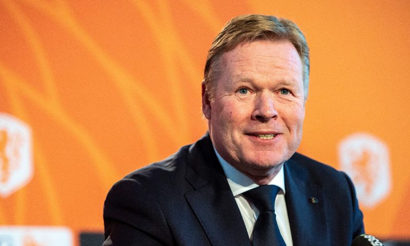 Koeman gaat 4-3-3 spelen met Oranje