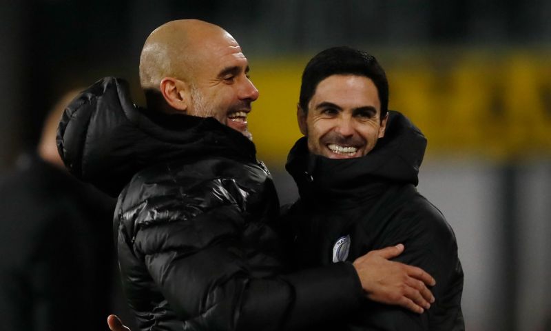 Guardiola over Arteta