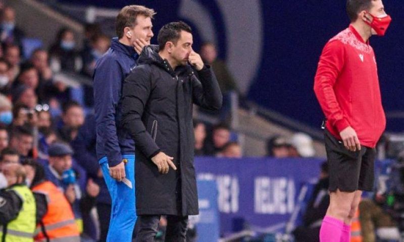 Xavi kreeg woensdagavond kippenvel