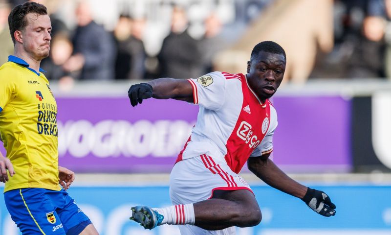 Brobbey speelt bij Jong Ajax tegen PEC Zwolle