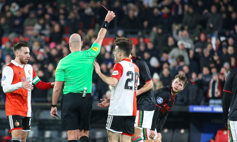 NEC kreeg opnieuw onterecht rood tegen Feyenoord