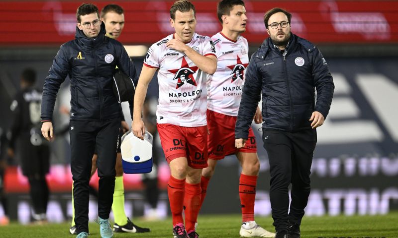 Zulte Waregem bevestigt domper: 'Vormer zes a acht weken out'