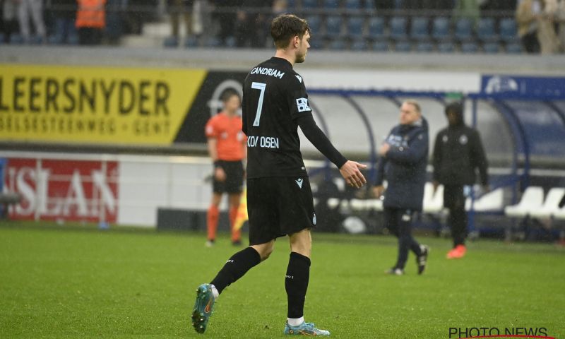 Domper voor Club Brugge: Geen KAA Gent, Skov Olsen moet geopereerd worden