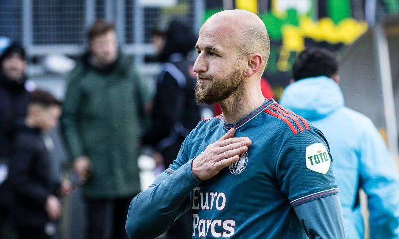 Trauner bescheiden na rentree bij Feyenoord