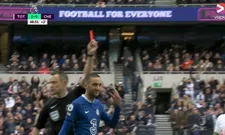 Thumbnail for article: Opvallend: Ziyech krijgt direct rood bij Chelsea, mag van VAR toch blijven staan