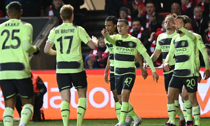 Manchester City verslaat Bristol City en reikt tot kwartfinales FA Cup