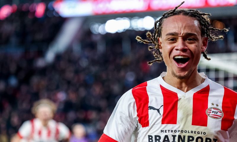 'PSV zonder Xavi Simons tegen ADO Den Haag'