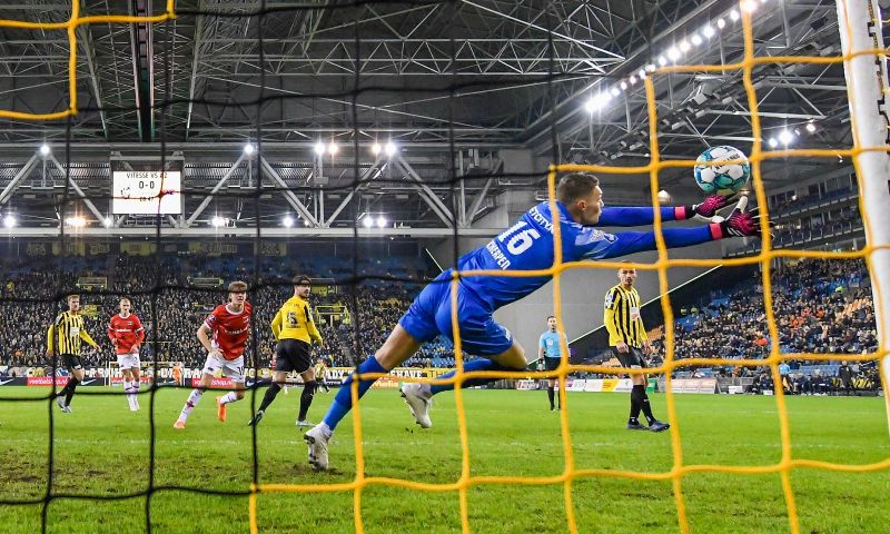 Vitesse-doelman Kjell Scherpen is schuldbewust
