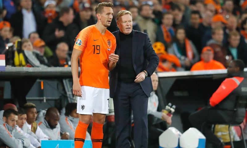 Koeman verbaasd door stoppen van De Jong bij Oranje: 'Ik was enigszins verrast'