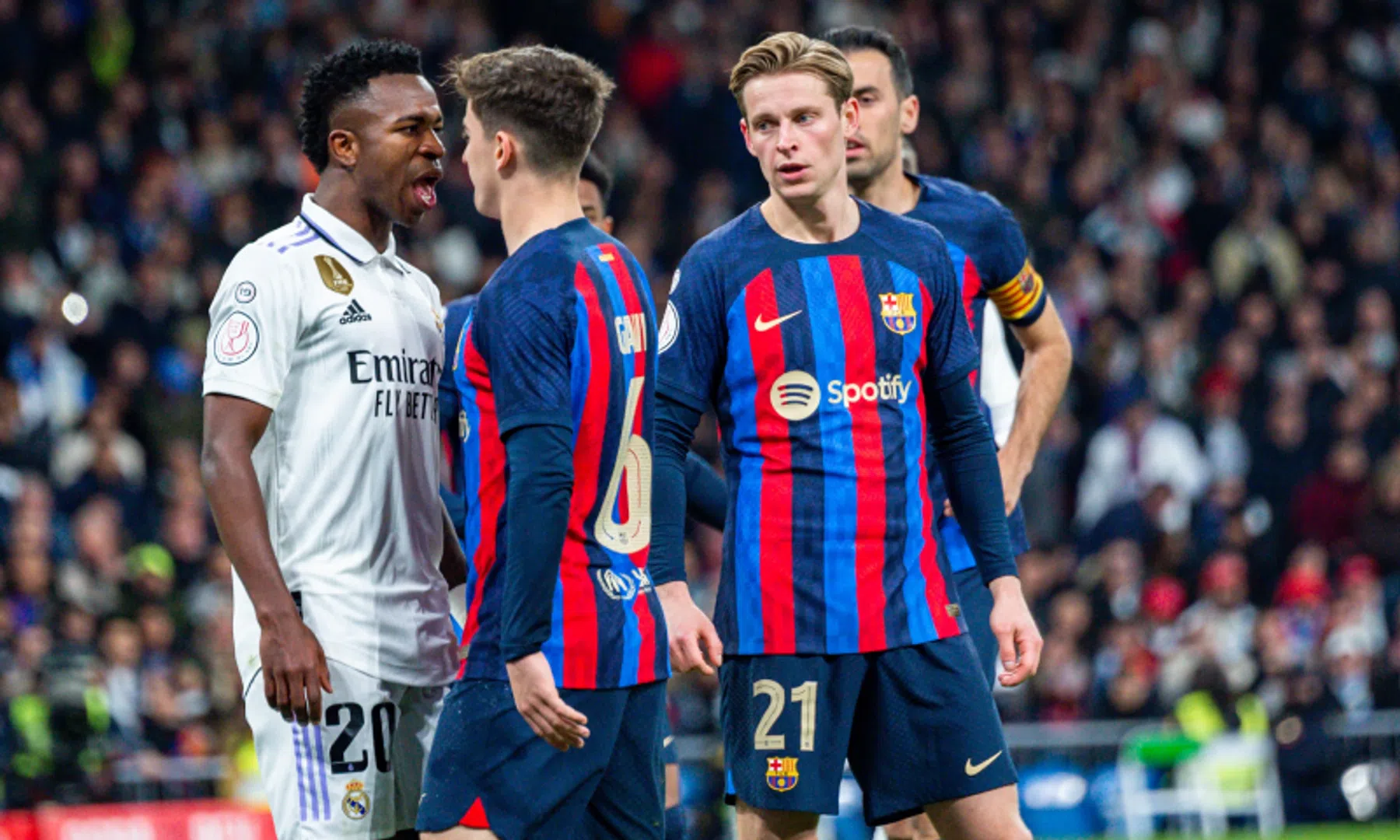 Xavi en Carvajal schelden op elkaar, Gavi haalt uit naar Vinícius