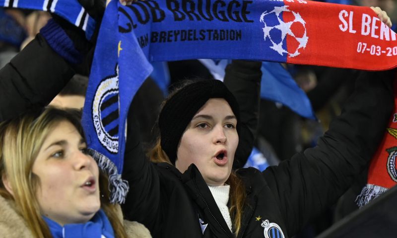 Club Brugge niet weerhouden door rellen en bouwen feestje