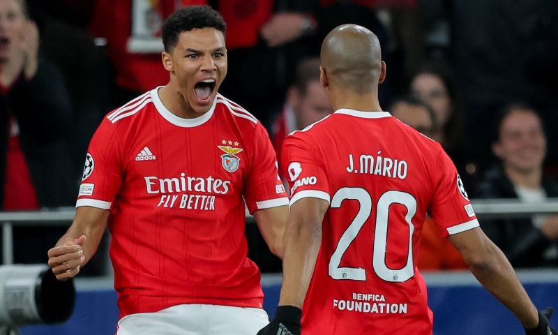 Benfica verslaat Club Brugge en is kwartfinalist