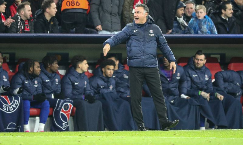 Galtier wil nog niet denken over toekomst bij PSG: 'Nu vooral teleurstelling'