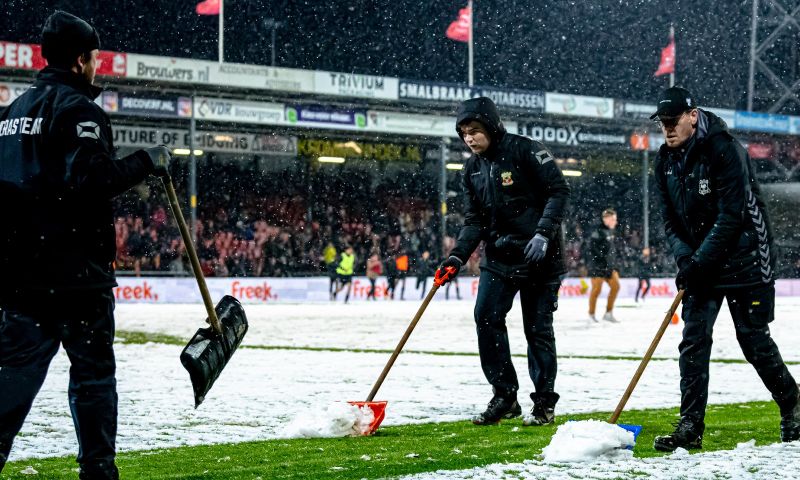 Go Ahead Eagles - RKC Waalwijk afgelast