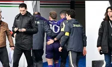 Thumbnail for article: Unieke kleedkamerbeelden van Verschaeren na blessure: "Het is om zeep!"