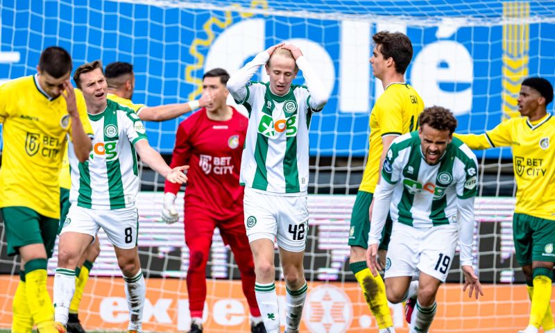 FC Groningen verliest ondanks goal Pepi en kijkt degradatiespook in de ogen 