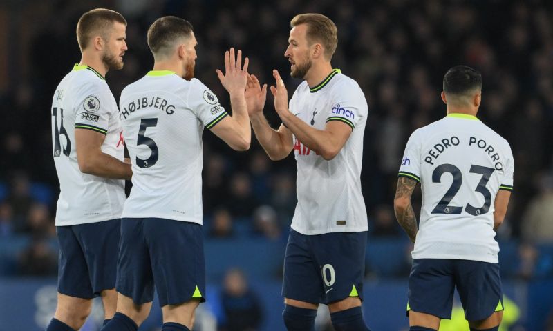 Spectaculaire tweede helft in Liverpool: Spurs en Everton spelen gelijk