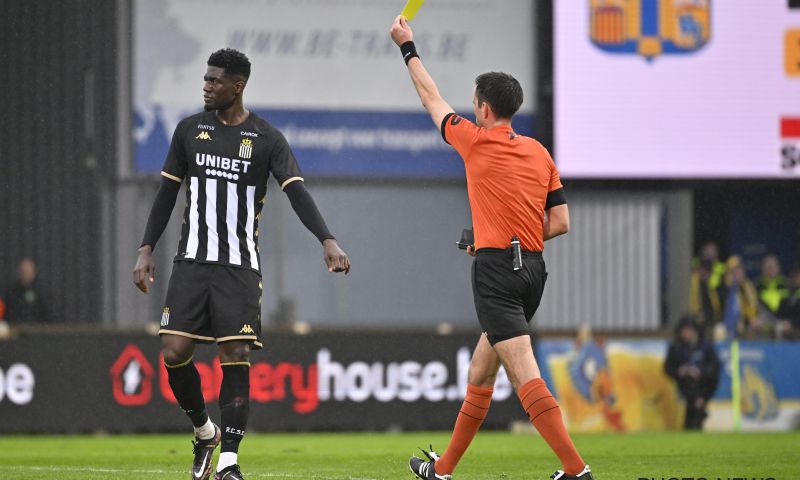 Refereeing Deparment zag een rode kaart bij Westerlo-Charleroi: 'Roekeloos'