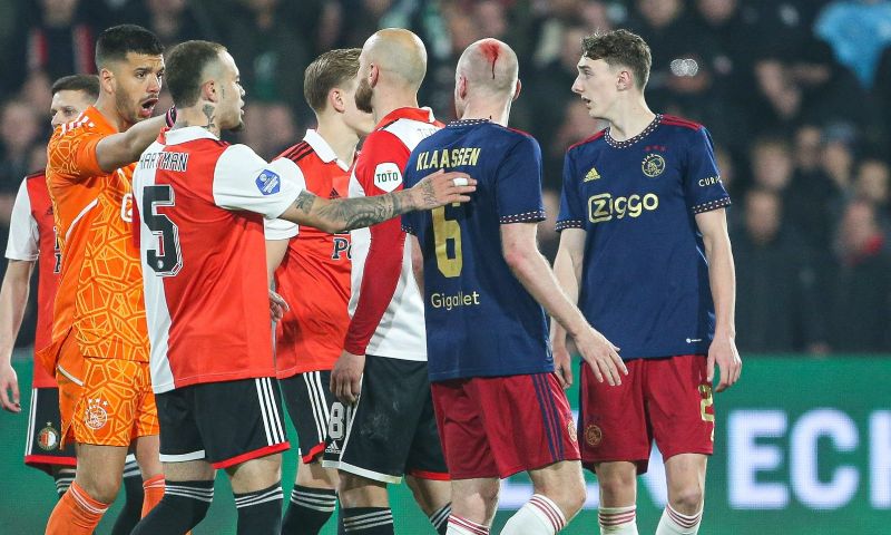 Ajax knikkert Feyenoord uit beker, incident rond Klaassen overschaduwt Klassieker