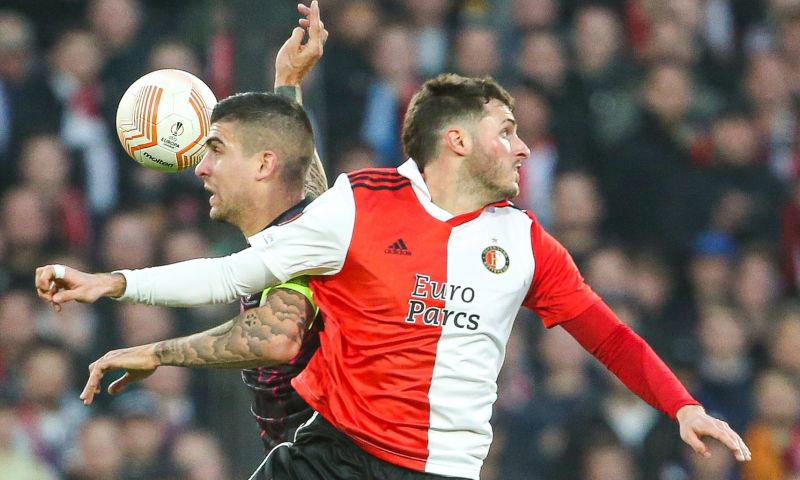 Perez tikkeltje teleurgesteld in Gimenez na Feyenoord-zege