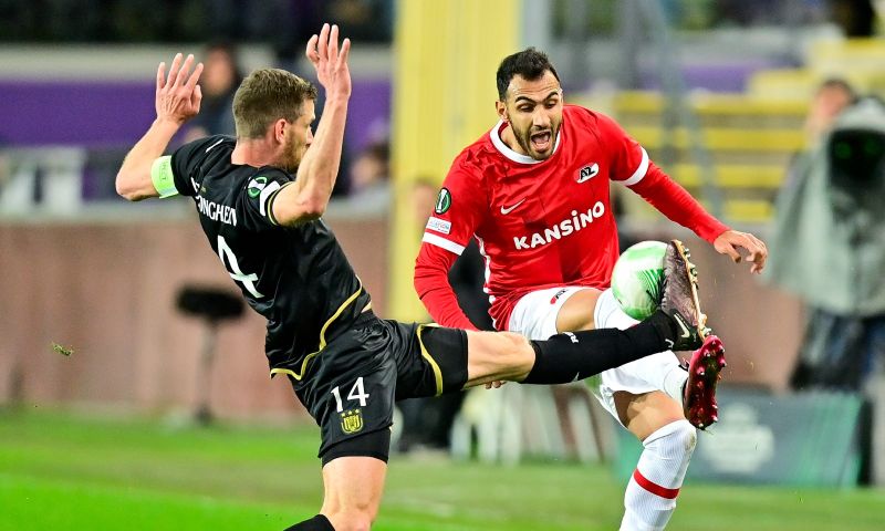 De Mos ziet AZ winnen van Anderlecht