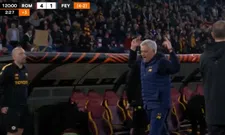 Thumbnail for article: Mourinho gaat al voor laatste fluitsignaal uit zijn dak en wordt toegezongen
