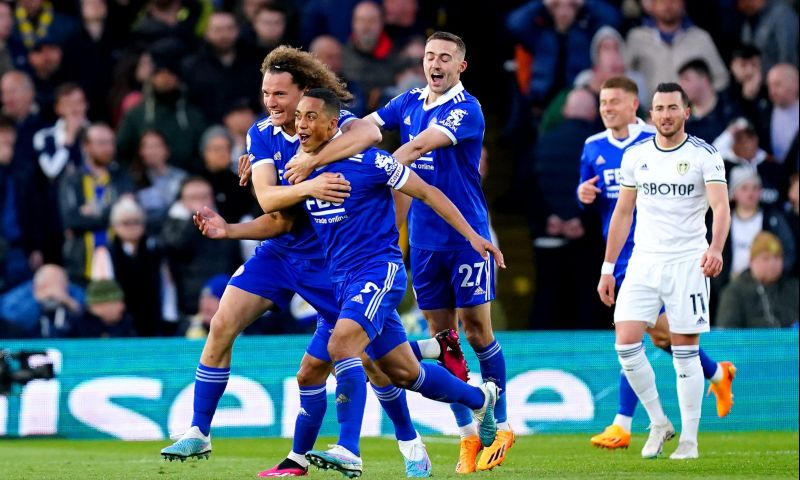 Leeds en Leicester spelen gelijk in Premier League