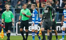 Thumbnail for article: Duel tussen PEC Zwolle en FC Dordrecht tijdelijk gestaakt door gooien van voorwerp