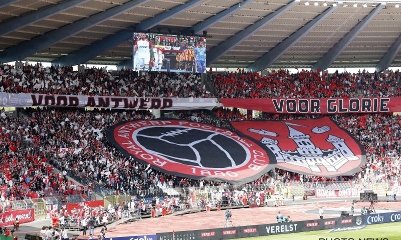 Geweldig! Antwerp brengt hulde aan knappe tifo in bekerfinale