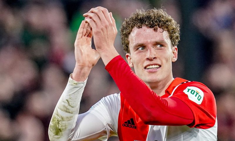 Mats Wieffer verlengd bij Feyenoord