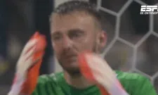 Thumbnail for article: De beelden: ongekende fout Cillessen, NEC-keeper schat poging compleet verkeerd in